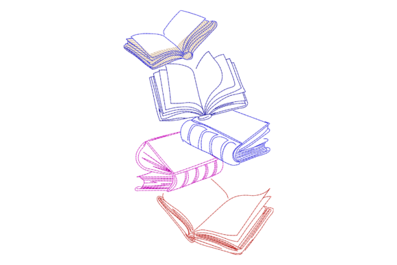 h1Floating Books Embroidery Design Review for Etsy Sellers/h1