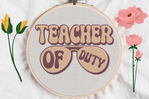 h1Teacher of Duty Sunglasses Embroidery Design Review for Etsy Sellers/h1