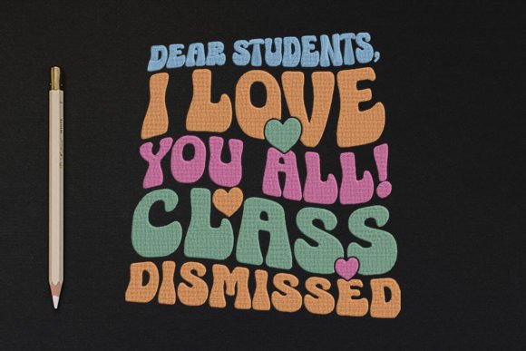 I Love You All Embroidery Review