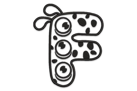 Monster Alphabet Letter F: A Whimsical Touch for Personalized Gifts