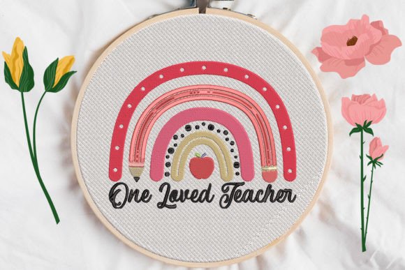 One Loved Teacher Rainbow: A Designer’s Review for Boutique Sweatshirts