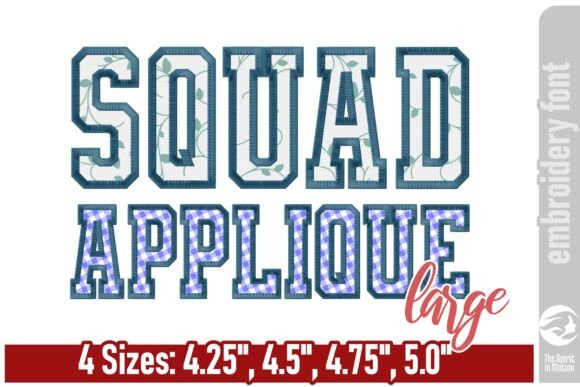 Squad Varsity Applique Font – Large: A Designer’s Honest Review for Custom Gift Makers