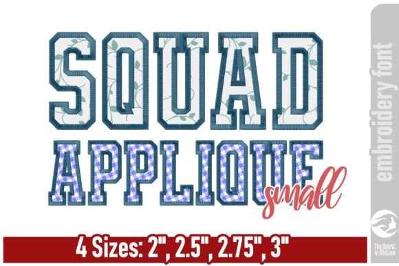 Squad Varsity Applique Font – Small: A Seasonal Embroidery Review