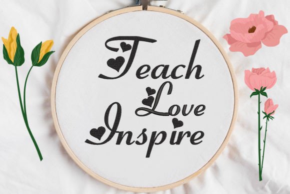 Teach Love Inspire, Teacher: A Heartfelt Design for Personalized Gifts